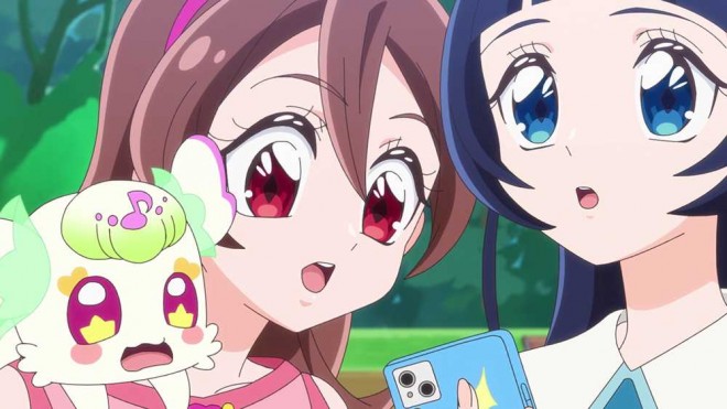 Scene from You and Idol Pretty Cure